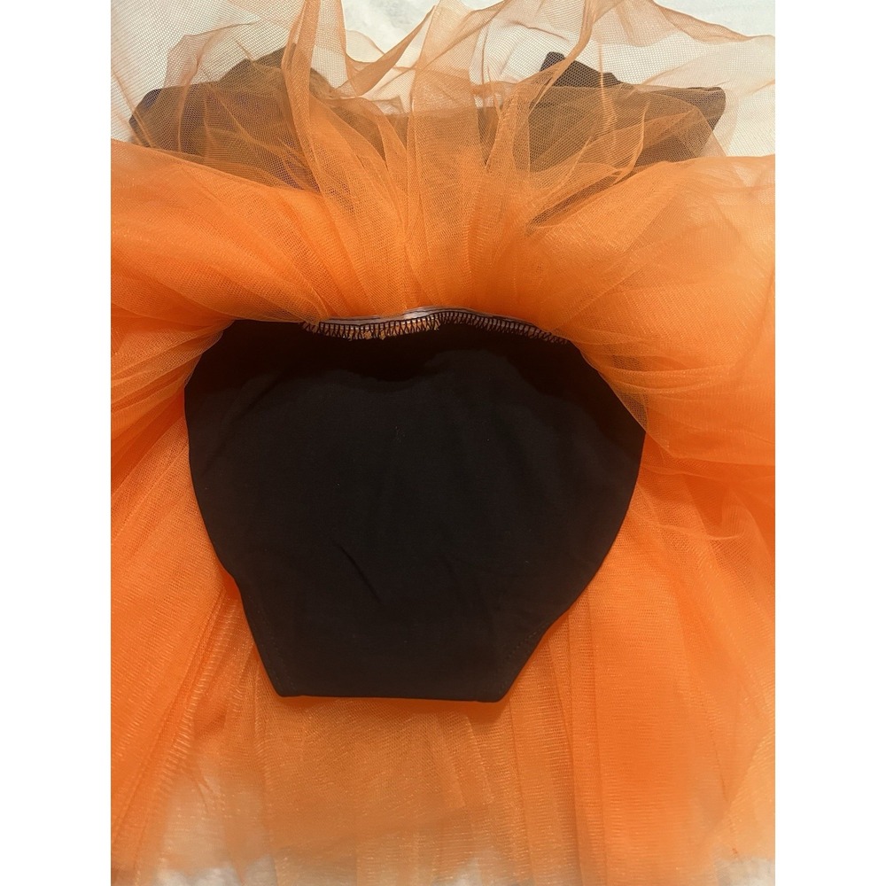 NWT Toddler Girls Leotard Halloween Tutu Costume Outfit Large - Picture 6 of 8